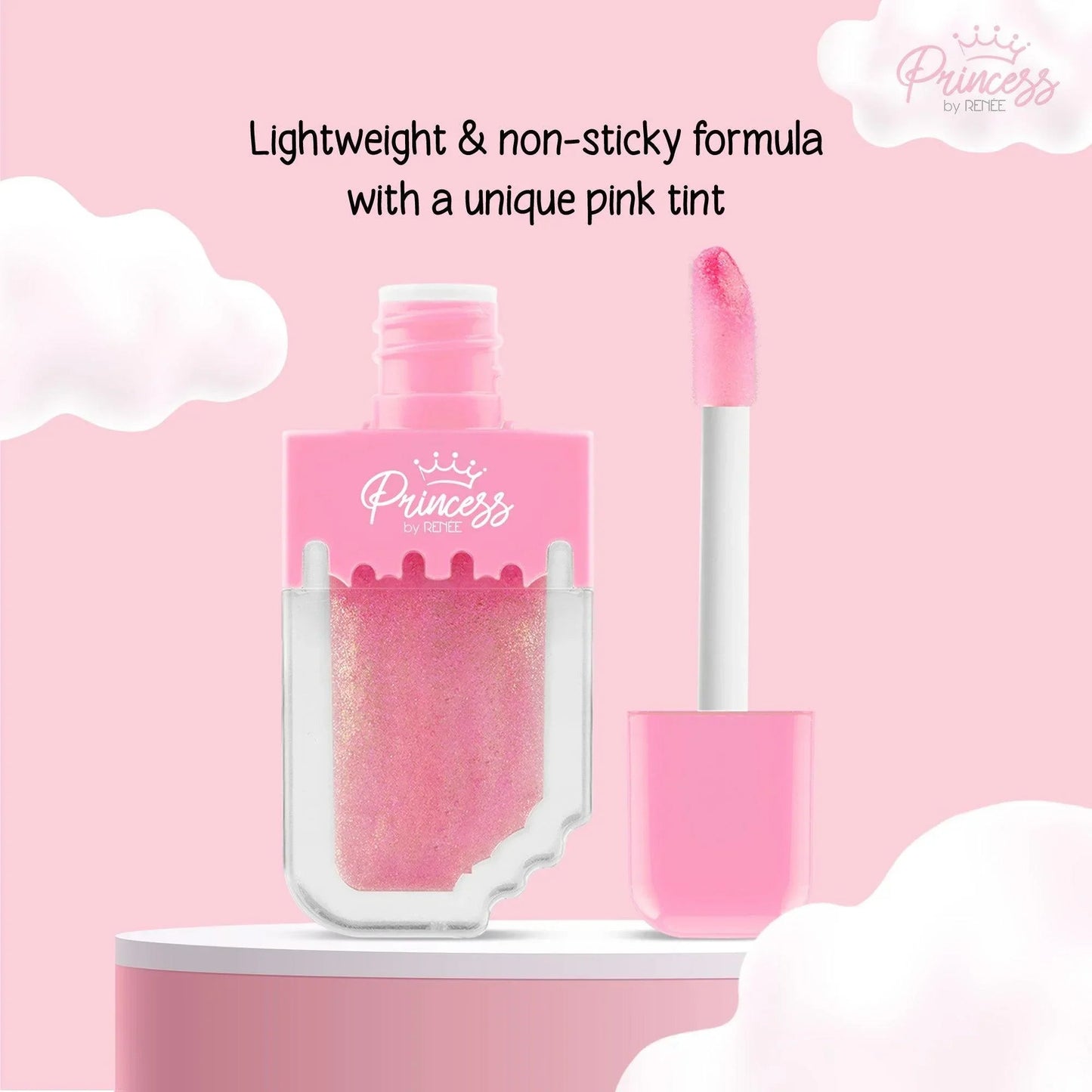 Princess By RENEE Sugar Sparkles Colour Changing Lip Gloss 4ml