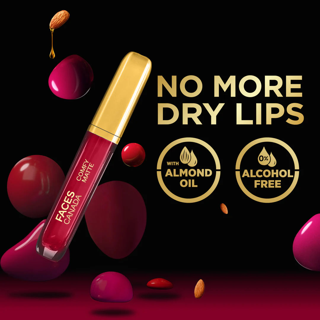 Faces Canada Comfy Matte Liquid Lipstick