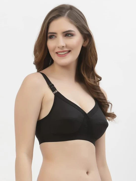 floret Women's Cotton Non-Padded Non-Wired Regular Crossfit Bra