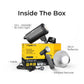 Digitek Lite (DCL-250WBC) Combo Bi Color Continuous LED Light with 18 CM Reflector Suitable for All Kinds of Small Production Photography/Power Saving & Environment Protection