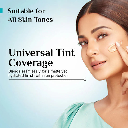 PILGRIM Korean White Lotus Tinted Sunscreen SPF 50+ PA++++ 50ml