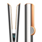 Dyson Airstrait™ Straightene| Dry & Straighten| Volumunious & Shiny Hair| Travel Friendly|Intelligent Heat Control|  (Bright Nickle / Bright Copper)