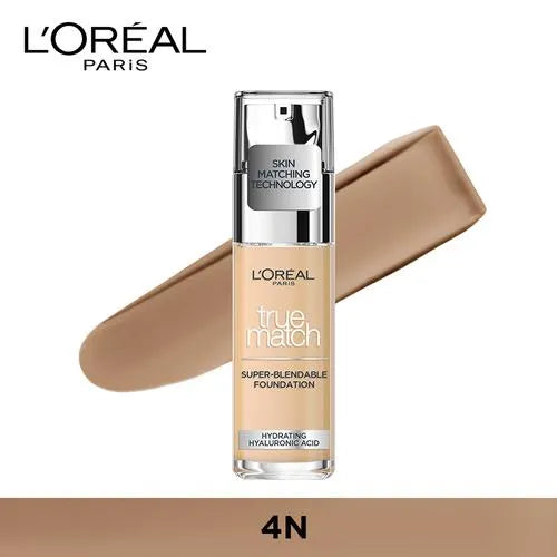 L'Oreal Paris True Match Super Blendable Matte, Natural Liquid Foundation 30ml