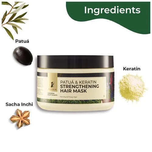PILGRIM PATUA & KERATIN SMOOTHENING HAIR MASK 200g