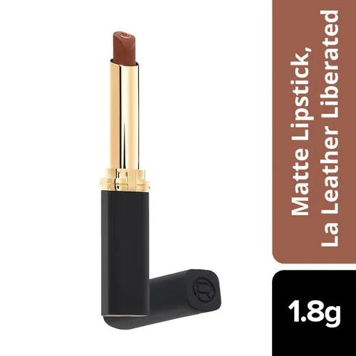 Loreal Paris Color Riche Intense Volume Matte Lipstick - With Hyaluronic Acid, 1.8 g 276 La Leather Liberated