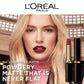 Loreal Paris Color Riche Intense Volume Matte Lipstick - With Hyaluronic Acid, 1.8 g 339 Le Wood Brulant