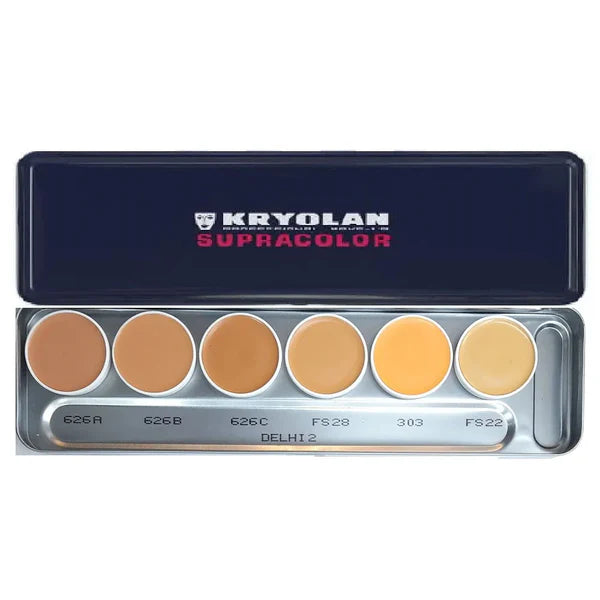 Kryolan Supracolor Make-Up Palette 6 Colors