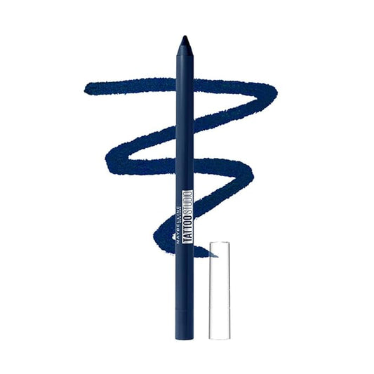 Maybelline New York Tattoo Gel Kajal Color Pencil, Sharpenable Gel Pencil, Matte Finish, Waterproof Gel Pencil, 36H Wear 1.2g