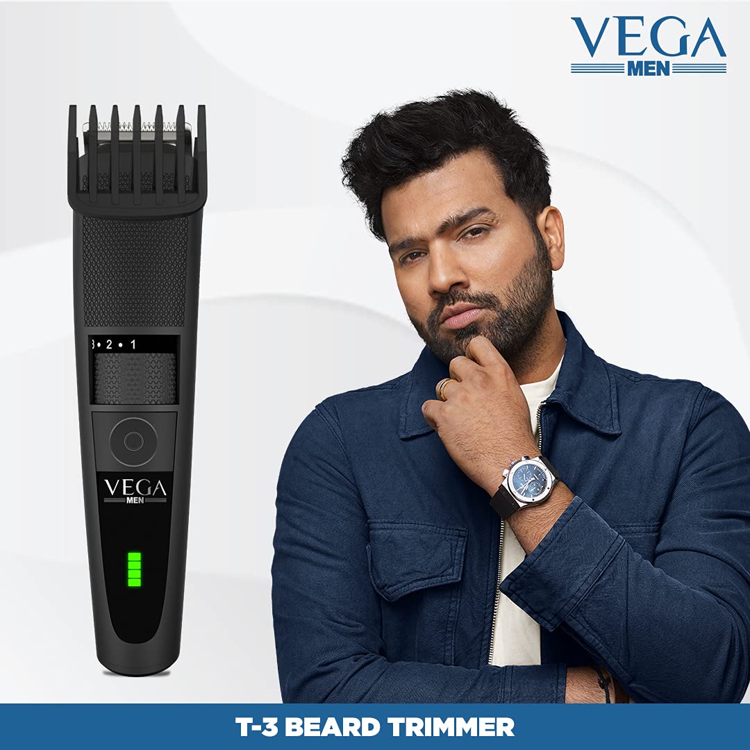 Vega Men T-3 Beard Trimmer