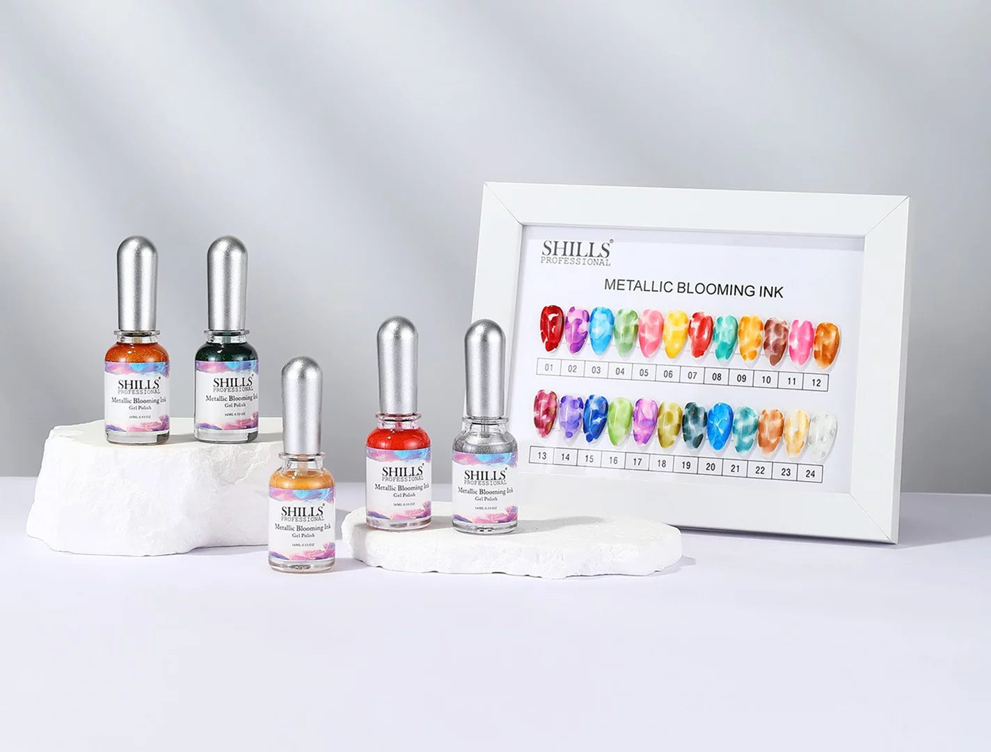 SHILLS PROFESSIONAL Metallic Blooming Ink All Shades Available 16ML