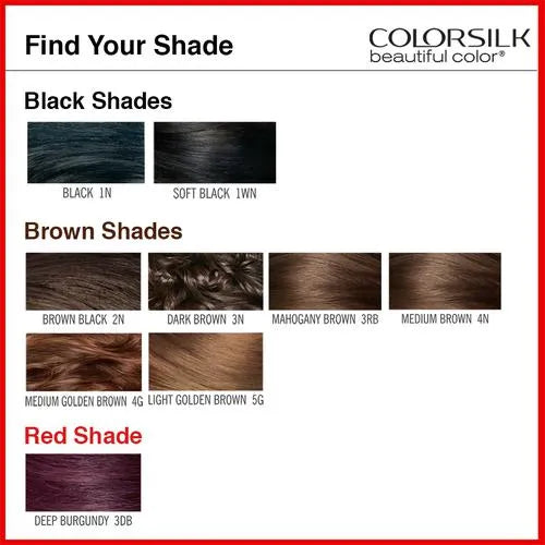 Revlon Colorsilk Hair Color - No Ammonia, With Keratin &amp; 3D Color Gel Technology, 155.61 g Light Golden Brown 5G