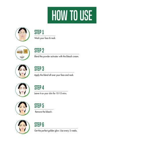 Nature's Essence Gold Creme Bleach 43g