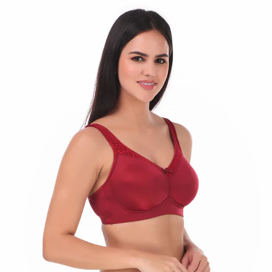 AMANTE-BRA78001 Elegant Support Non-padded & Non-wired Bra