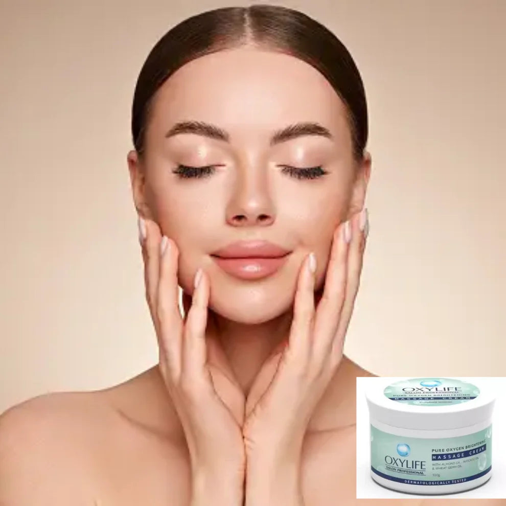 Oxylife Salon Professional Pure Oxygen Brightening Massage Cream 500g