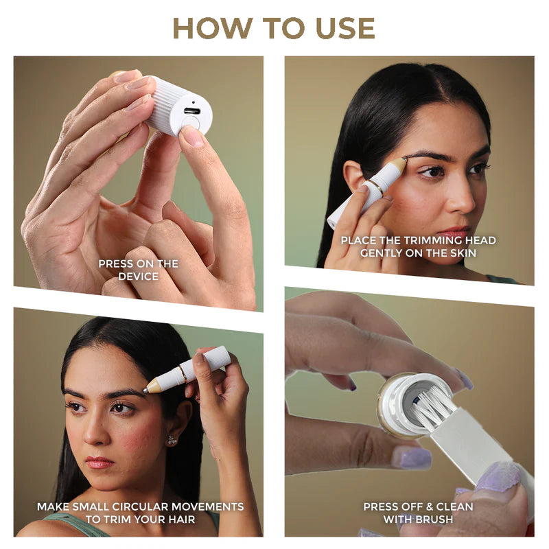 WINSTON Eyebrow Trimmer For Smoother & Painless Hair Removal