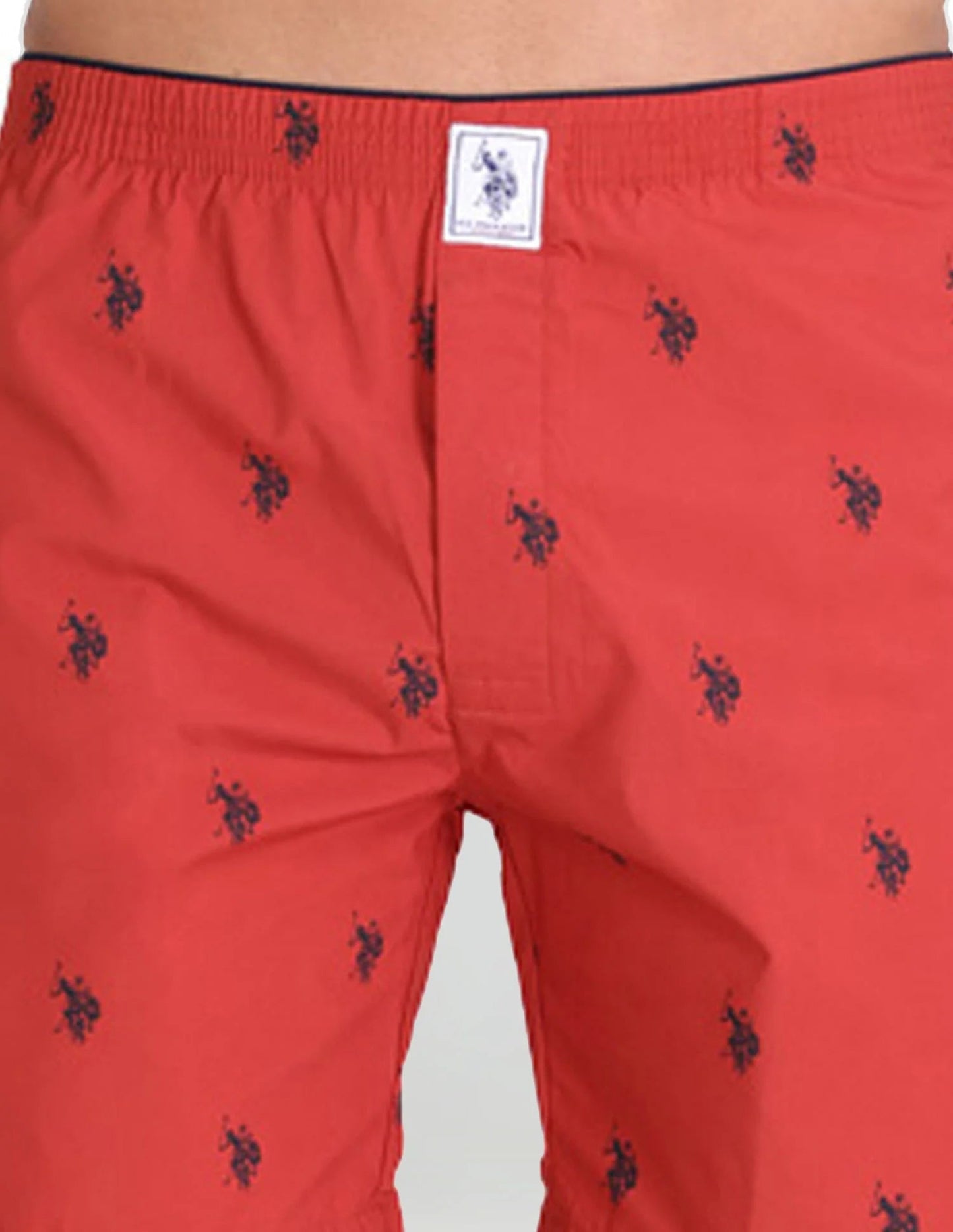 U.S. POLO ASSN. Signature Logo Pure Cotton I021 Boxers - Pack Of 1