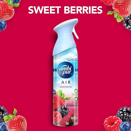 Ambi Pur Air Freshener Sweet Berries 275ml