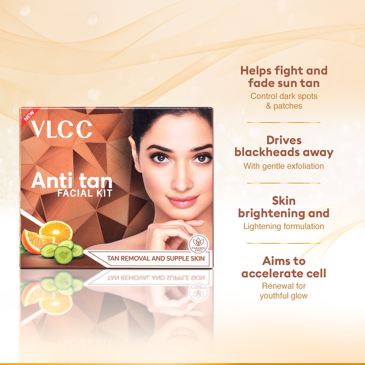 VLCC Anti Tan Single Facial Kit 60g