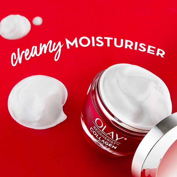 Olay Face Cream: Regenerist Collagen Peptide 24 Moisturiser 50g