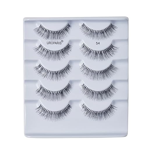 Uroparis Eyelashes 5 Pairs