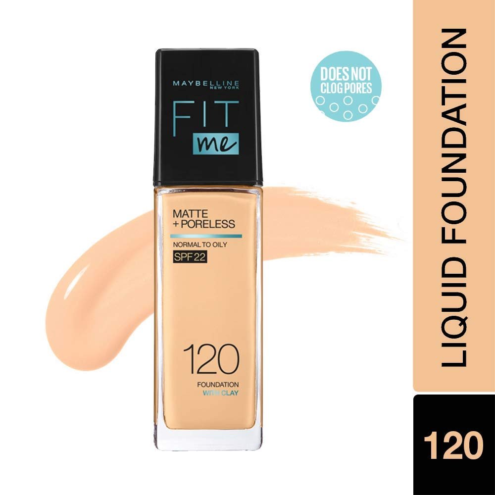 Maybelline Fit Me Matte Poreless Normal To Oily SPF 22 Foundation