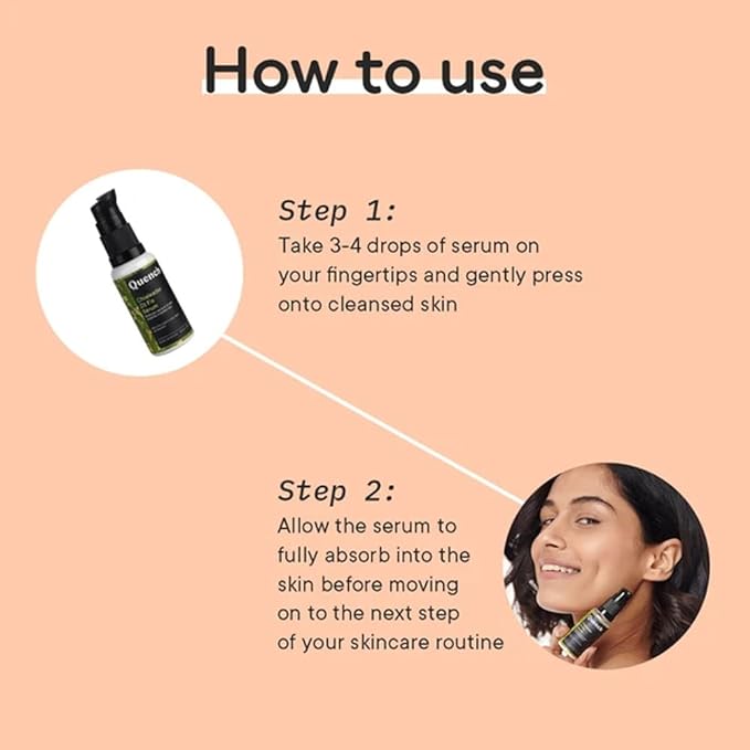 QUENCH Chialeader Zit Fix Korean Serum | Face Serum for Acne & Oil Control | with Chia Seed, Cactus water and Bamboo | Made in Korea (30ml)