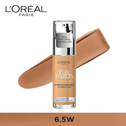 L'Oreal Paris True Match Super Blendable Matte, Natural Liquid Foundation 30ml