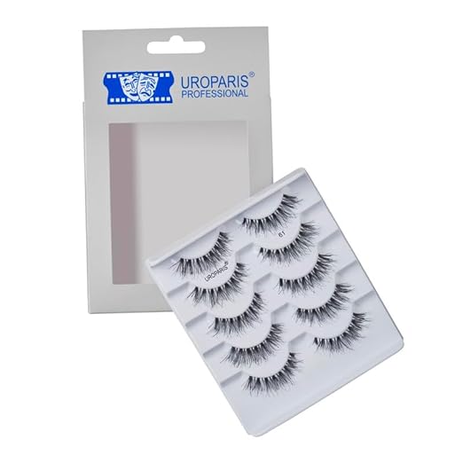 Uroparis Eyelashes 5 Pairs