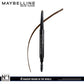 Maybelline New York Brow Pencil, With Spoolie, Long-lasting and Natural-looking Results, Define & Blend Brow Pencil, Natural Brown, 0.16 g