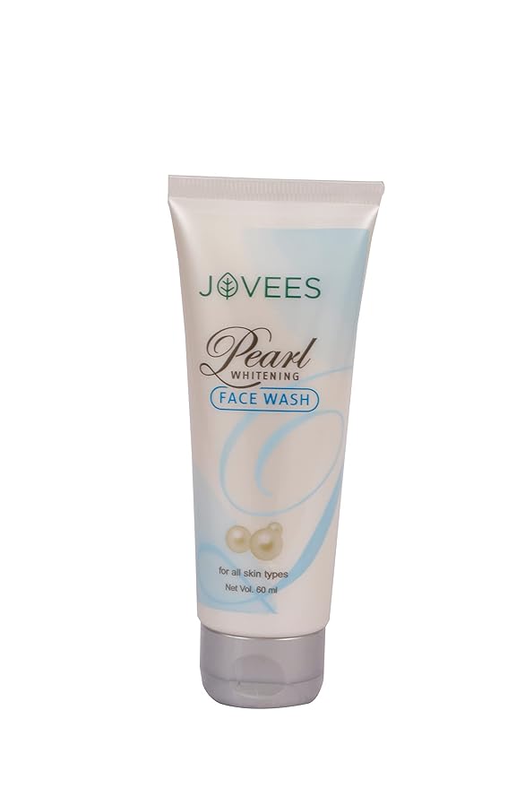 Jovees Pearl Whitening Face Wash, 60gm