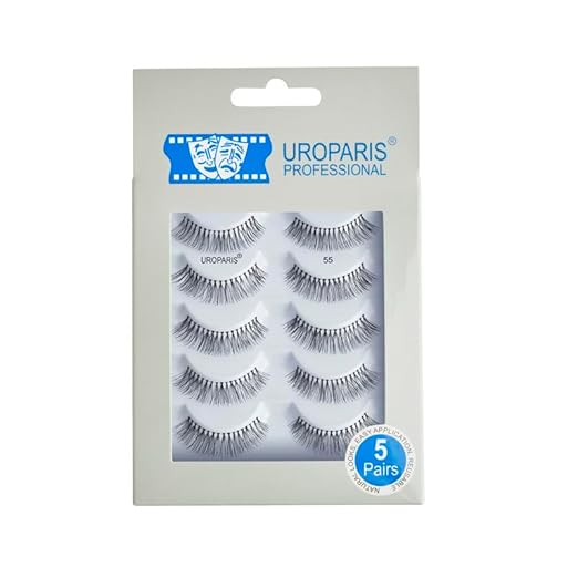 Uroparis Eyelashes 5 Pairs