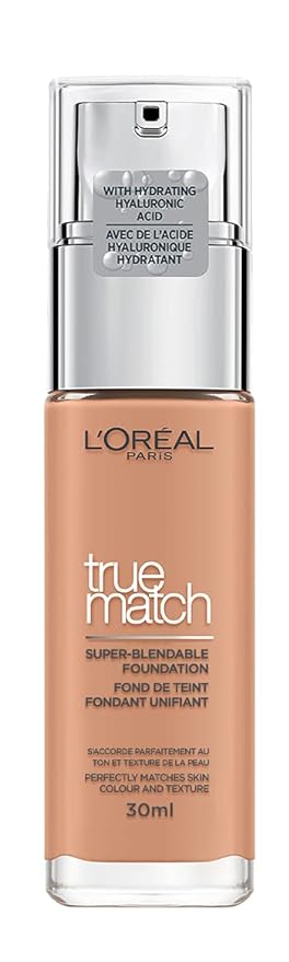 L'Oreal Paris True Match Super Blendable Matte, Natural Liquid Foundation 30ml