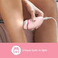 Philips BRE285/00 Compact epilator with Opti-Light for Legs, Arms & Underarms