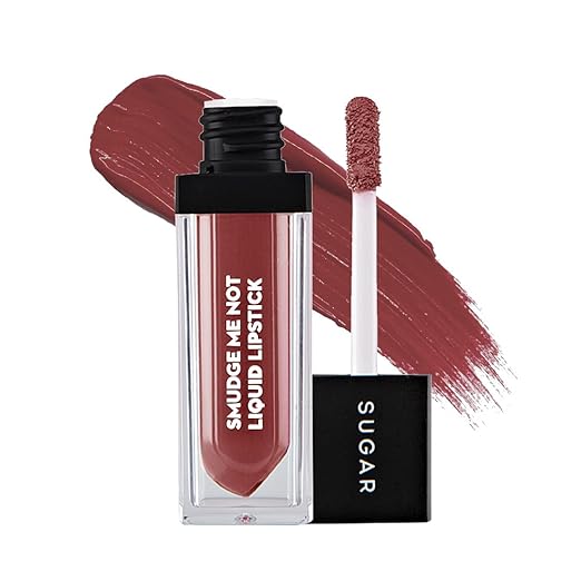 SUGAR Smudge Me Not Mini Matte Liquid Lipstick | Lasts Upto 12 hrs | Transferproof & Waterproof 4.5ml