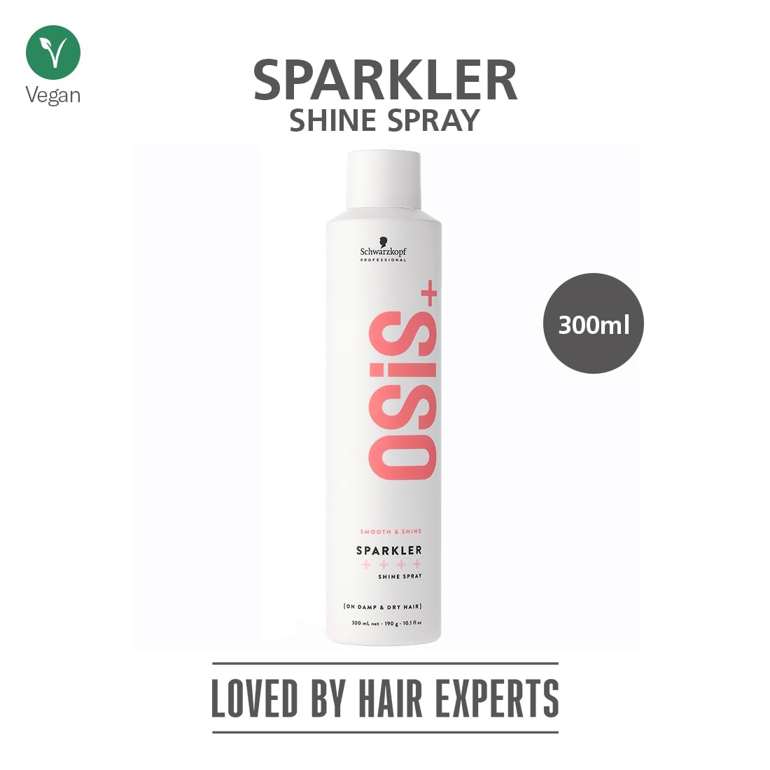 Schwarzkopf Osis+ Smooth & Shine Sparkler 300ml