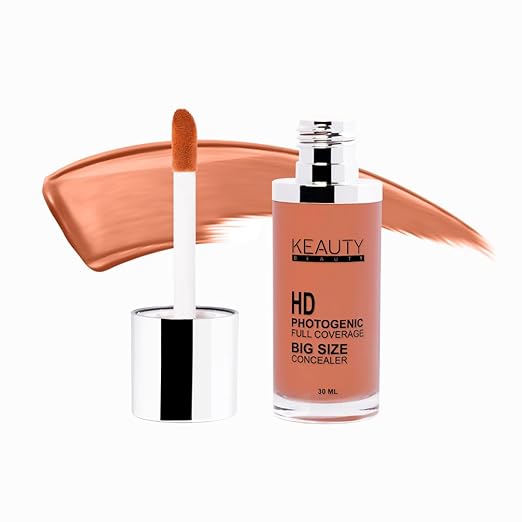 Keauty Beauty HD Photogenic Full Coverage Liquid Concealer For Face Makeup | Easy to Blend Concealer For Dark Circle | Natural Finish | 30ML