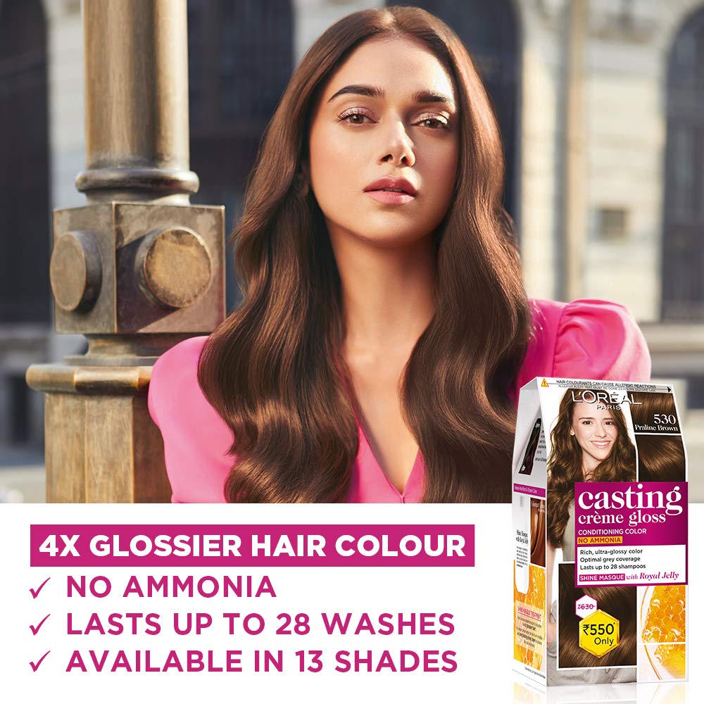 Loreal Paris Casting Creme Gloss Praline Brown 87.5g+72ml