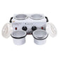 Hector Professional Wax Heater with Temprature control and double pot for Salon/Home use
