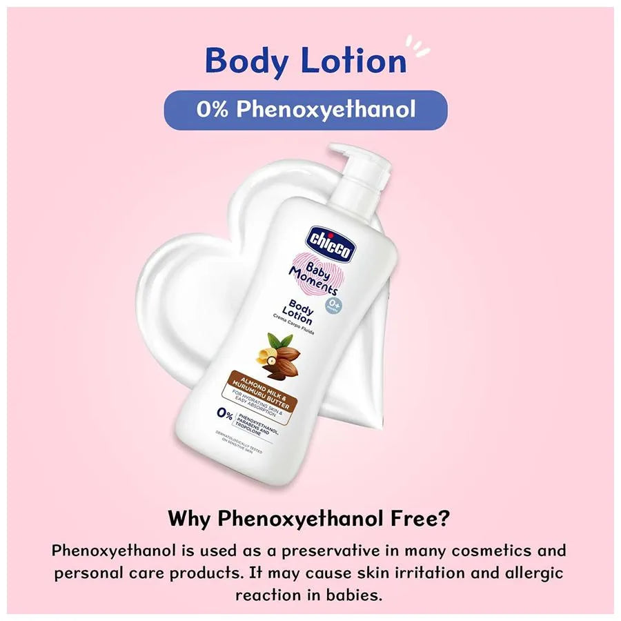 Chicco Baby Moments Body Lotion Almond Milk & Murumuru Butter 0% 270ml