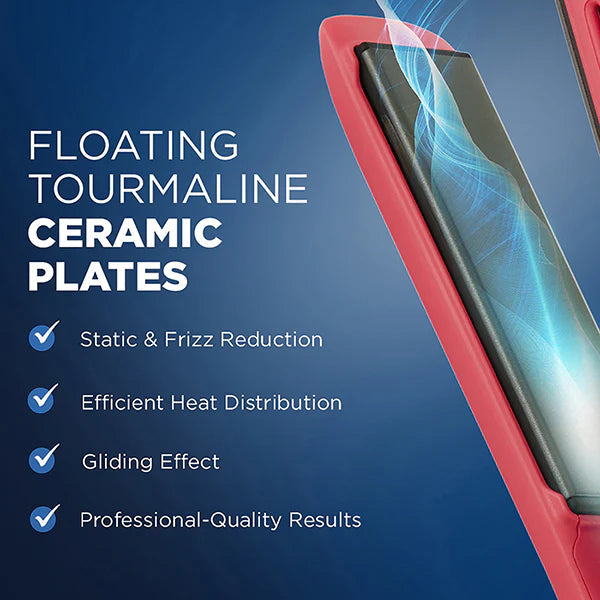 Ikonic Professional Vibe Hair straightener ( Peach )