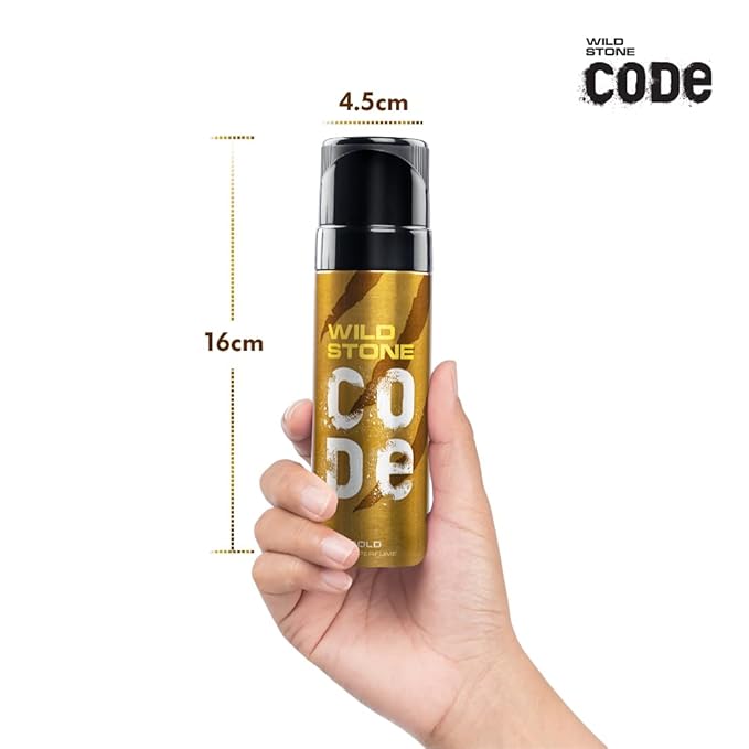 Wild Stone CODE Gold Long Lasting No Gas Perfume Body Spray For Men 120ml