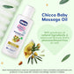 Chicco Baby Moments Massage Oil, Olive and Almond Oil 100ml