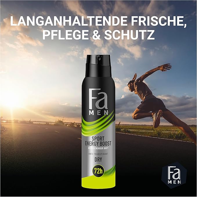 Fa Men Deo Spray Sport Energy Boost 72h 150ml