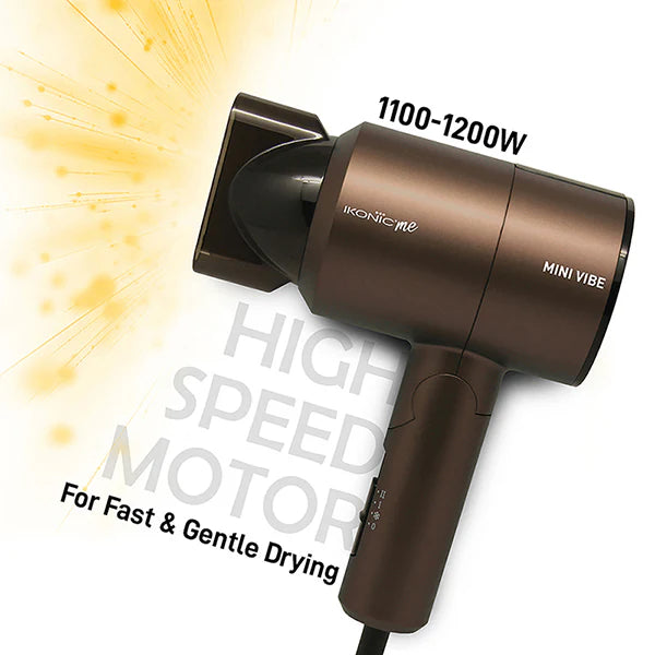 Ikonic Me Ikonic Me Mini Vibe Hair Dryer ( Coffee )