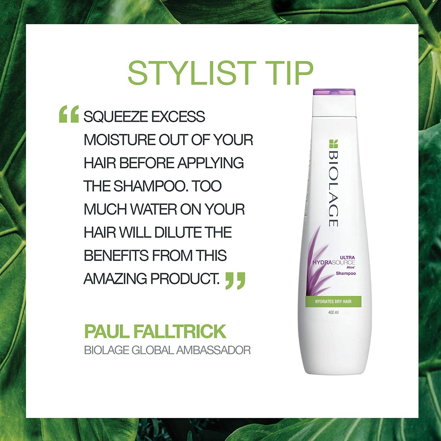 Matrix Biolage HydraSource Plus Shampoo for Dry Hair, Professional Shampoo, Paraben Free (200ml)