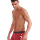 U.S. POLO ASSN. Mens Numeric Print Cotton Stretch I015 Trunks (Pack of 1)