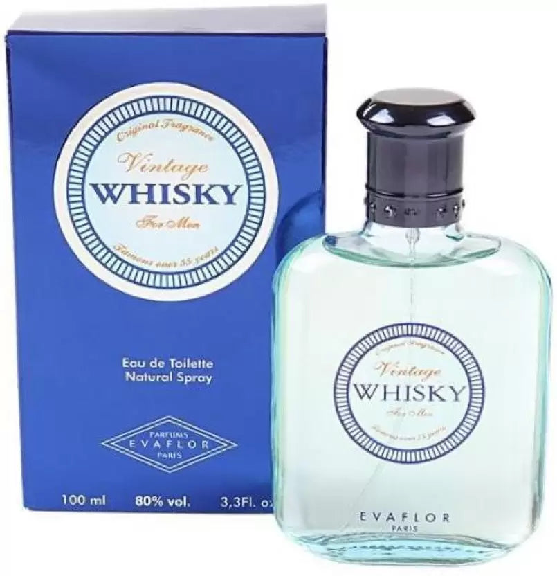 EVAFLOR PARIS VINTAGE WHISKY 100ML Eau de Toilette - 100 ml  (For Men)