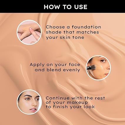 FACES CANADA Flawless Matte Foundation 30 ml | 3-in-1 Foundation + Moisturizer + Concealer | 12 HR Hydration + SPF 18 | Full HD Matte Coverage | Lightweight | Anti Ageing