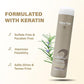 KERA FINE KERATIN SHAMPOO | 250ML | SULFATE FREE | PARABEN FREE | PHOSPHATE FREE, SODIUM CHLORIDE FREE | KERATIN SOY & WHEAT PROTEIN | PROFESSIONAL