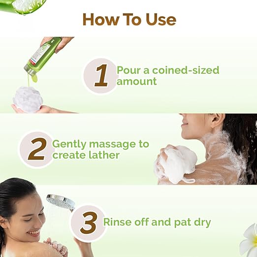 Mamaearth Aloe Vera Moisturizing Body Wash with Aloe Vera & Calming Jasmine Scent For Soft & Soothed Skin - 275 ml |Intensely Moisturizes |Long Lasting Fragrance|Deeply Cleanses|Gentle |All Skin Types 275ml